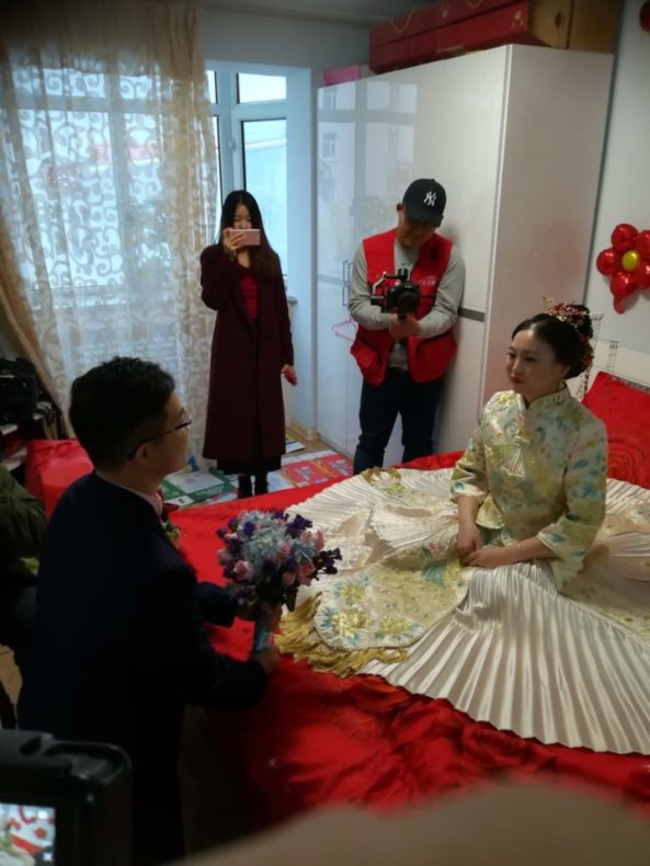 中国,結婚式,伝統,文化,豪華