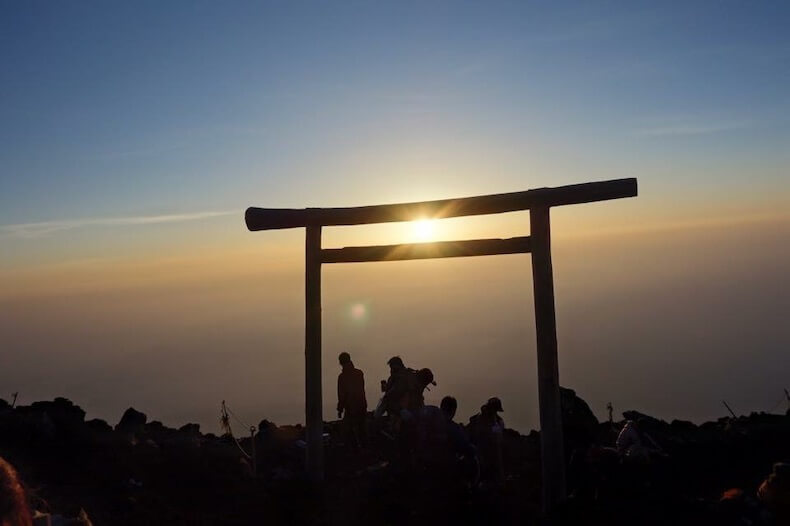 富士山,登山,友達,学び,御来光