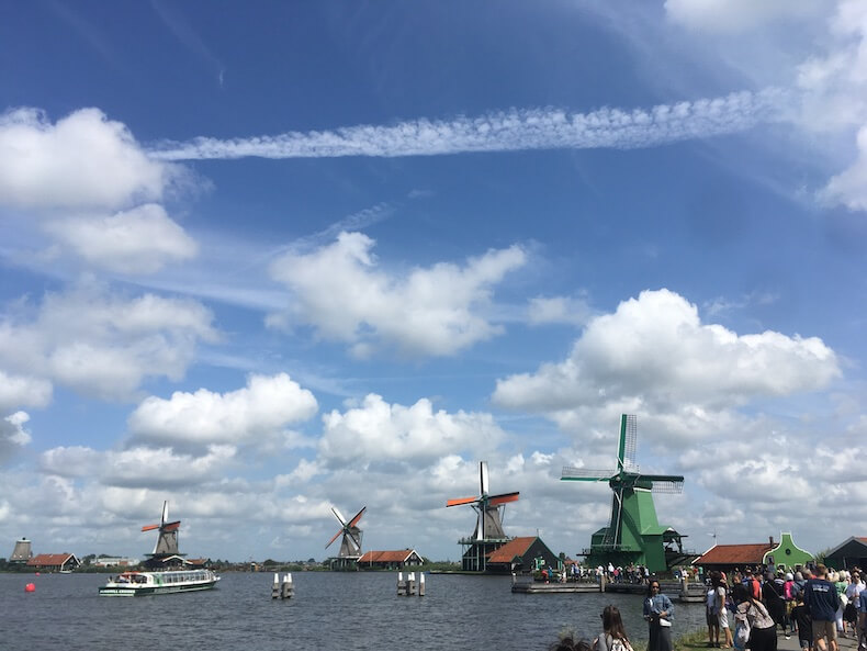 オランダ,風車,村,ザーンセスカンス