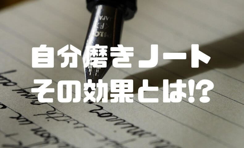 自分磨きノート シンデレラノート とは 自分磨きノートの驚くべき効果 ごりぱちブログ